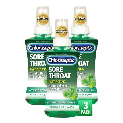 Chloraseptic Spray 6oz Medicated Menthol/Cherry