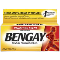 Bengay Cream 2oz Yellow Vanishing Non-Greasy (1-Pack) 0