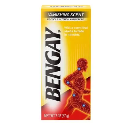 Bengay Cream 2oz 2-Pack Yellow Vanishing