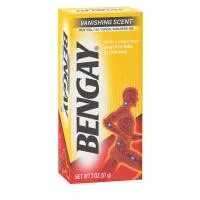 Bengay Cream 2oz 2-Pack Yellow Vanishing 5