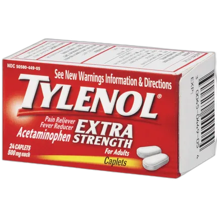 Tylenol Extra Strength Caplets 24ct