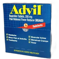 Advil 2pk Tablets (Box of 50 2pks) 0