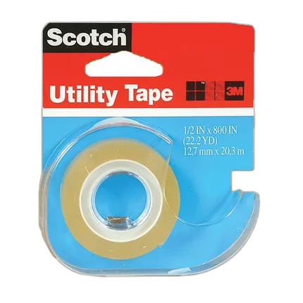 Scotch Utility Tape 1/2in x 800in Original Scotch Tape