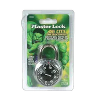 Masterlock Combination Locks Black Dial Individually Carded 0