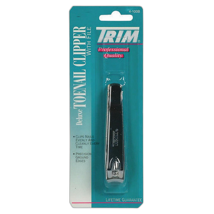 Trim Toe Nail Clipper Deluxe Professional Quality