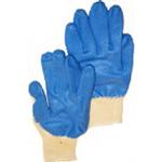Blue Palm Knit Gloves All Purpose Work Gloves