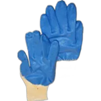 Blue Palm Knit Gloves All Purpose Work Gloves 0