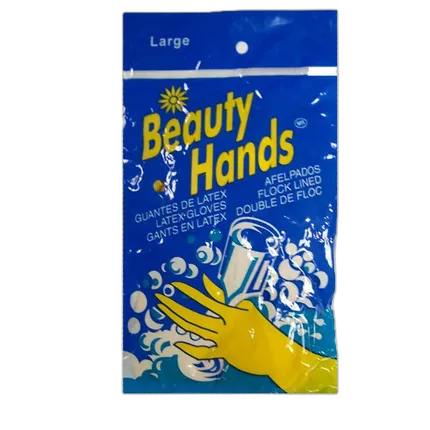 Household Rubber Gloves Large 1Pair/Bag