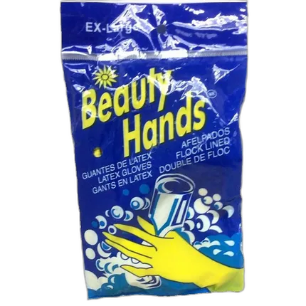 Household Rubber Gloves X-Large 1Pair/Bag