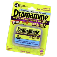 Dramamine Kids Chewable 8ct Grape Motion Sickness MedICINE 2
