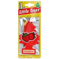 Little Tree Strawberry Air Freshner Single Pack 0