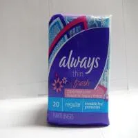 Always Pantiliners 20ct Regular Scent 0