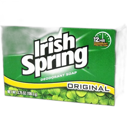 Irish Spring Soap 3.75oz Original Scent Bath Soap Bars (For One Bar Only)