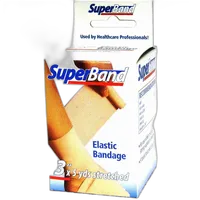 Ace-Type Elastic Bandage 3in x 5yds (Stretched Length) w/Clips 0