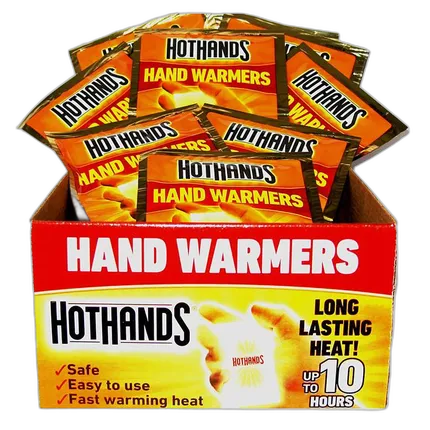Hot Hands Hand Warmers Tray of 40 Pairs