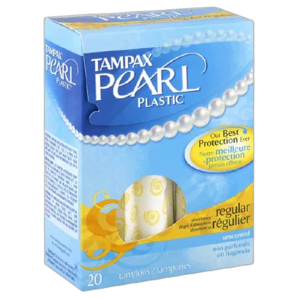 Tampax Pearl Tampons 10 PACK REGULAR UNSCENTED