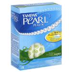 Tampax Pearl Tampons 18pack Super Unscented