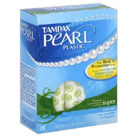 Tampax Pearl Tampons 10pack Super Unscented 0