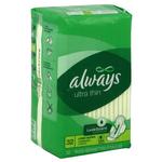 Always Ultra Thin Pads Super Longs 32ct w/Flex Wings