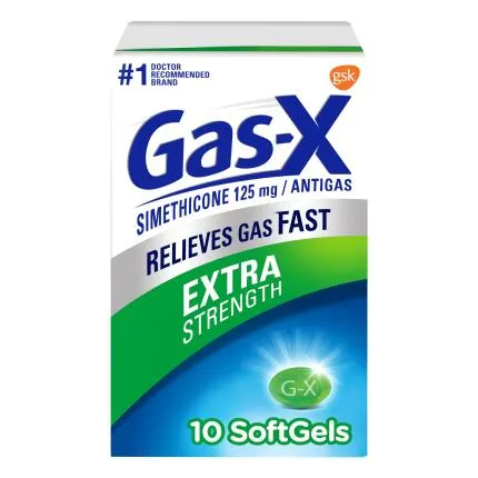 Gas-X 10ct SoftGels Extra-Strength