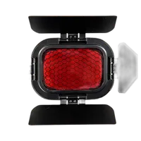 Godox Barndoor Kit with 4 Color Gels for AD200 Speedlight Head 2