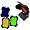 Godox Barndoor Kit with 4 Color Gels for AD200 Speedlight Head