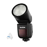 Godox V1 TTL Li-ion Round Head Camera Flash Speedlite for Fuji 1
