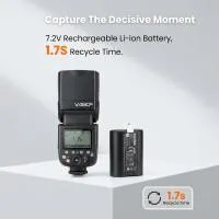 Godox VB22 Battery for V480 TTL On-Camera Flash (7.2V, 2200mAh) 4