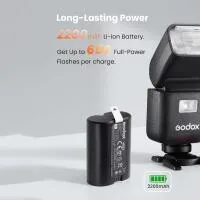 Godox VB22 Battery for V480 TTL On-Camera Flash (7.2V, 2200mAh) 5