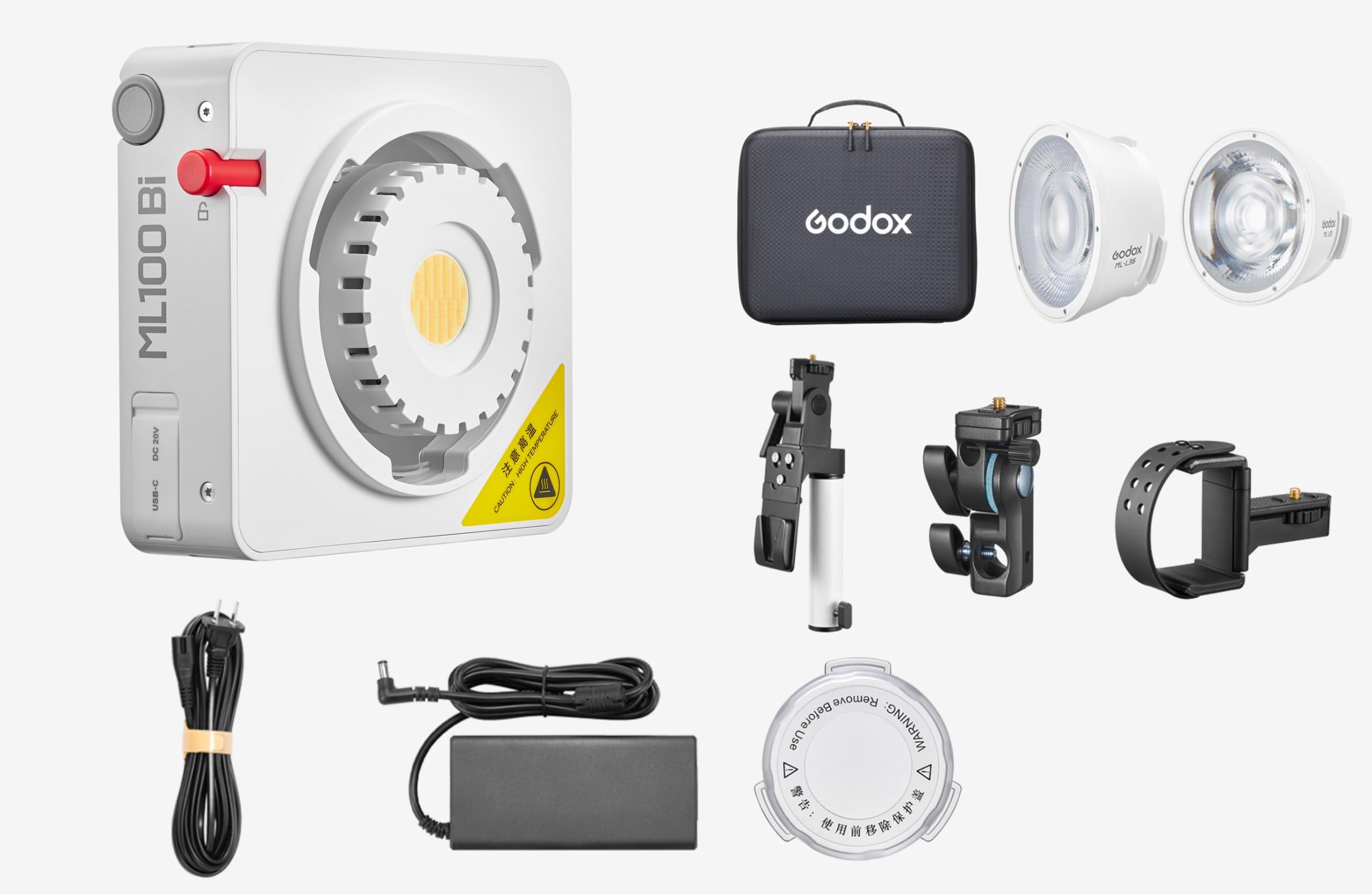 Godox ML100Bi Bi-Color Portable LED Light Kit