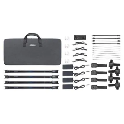 Godox TL60 RGB Tube Light 4-Light Kit
