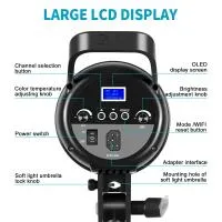 GVM G100W Bi-Color LED Monolight 2