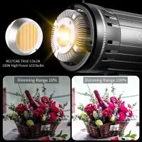 GVM G100W Bi-Color LED Monolight 3