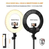 GVM Bi-Color LED Ring Light (14in) 3