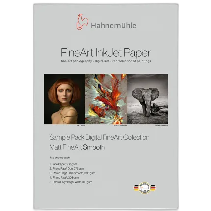 Hahnemuehle Matte FineArt - Smooth Sample Pack 8.5X11
