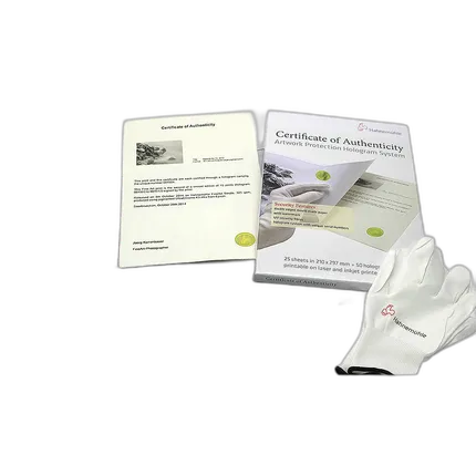 Hahnemuehle Certificate Of Authenticity A4 (25)
