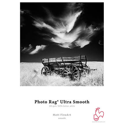 Hahnemuehle 13 x 19 In. Photo Rag Ultra Smooth 305 gsm. (25)