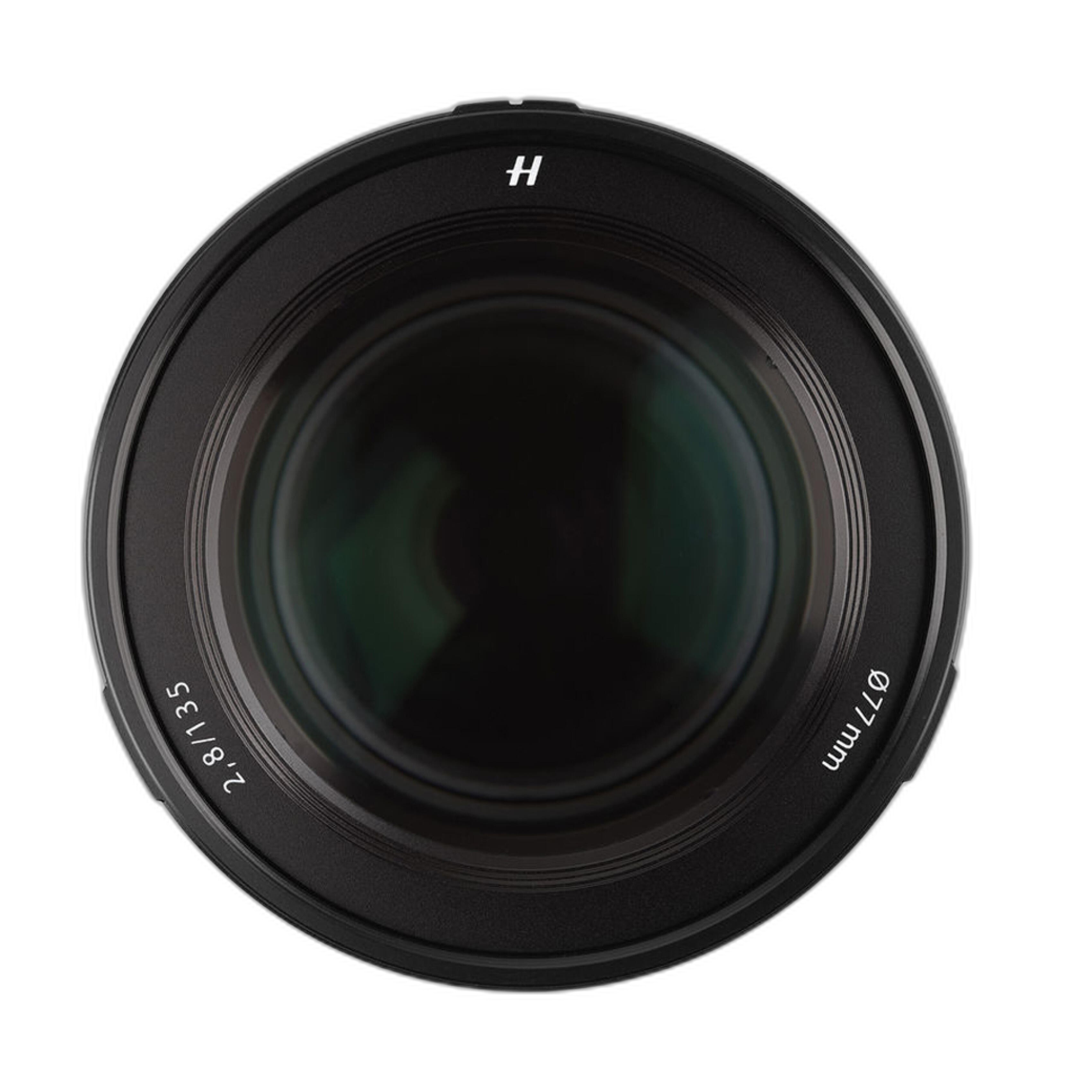 Hasselblad XCD 135mm f/2.8 Lens with 1.7x Teleconverter side view