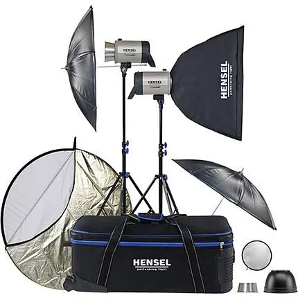 Hensel Integra 500 Plus with Freemask - 2 Light Kit