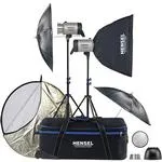 Hensel Integra 500 Plus with Freemask - 2 Light Kit