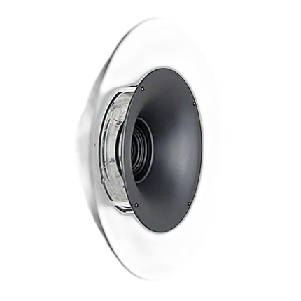 Hensel 14 Inch Standard Reflector for Ringflash RF White