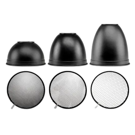Hensel 9in Honeycomb Grid and Reflector Set