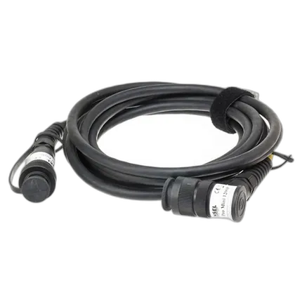 Hensel Flash Head Cable (5m) Angulated for EH Mini to Porty/Nova D