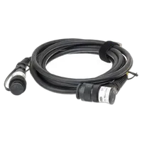 Hensel Flash Head Cable (5m) Angulated for EH Mini to Porty/Nova D 0