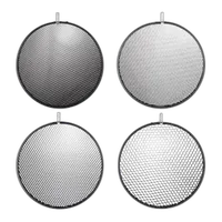 Hensel Honeycomb Grid Set No. 1-4 (4 Pieces) for 12 Inch Reflector 0