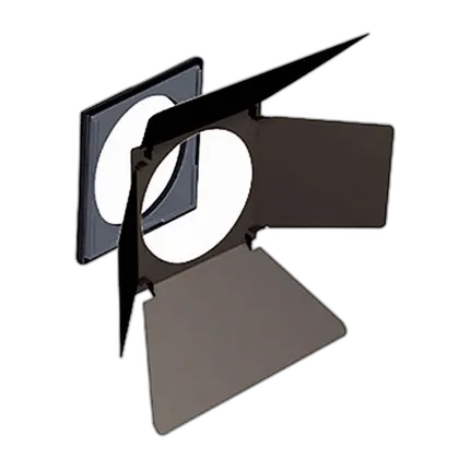 Hensel Barn Door (4-Wing) with Filter Holder for 12 Inch Reflector