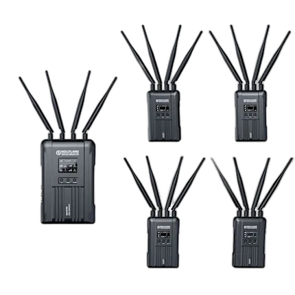 Hollyland Syscom 421S - 4 Transmitters to 1 Receiver Set