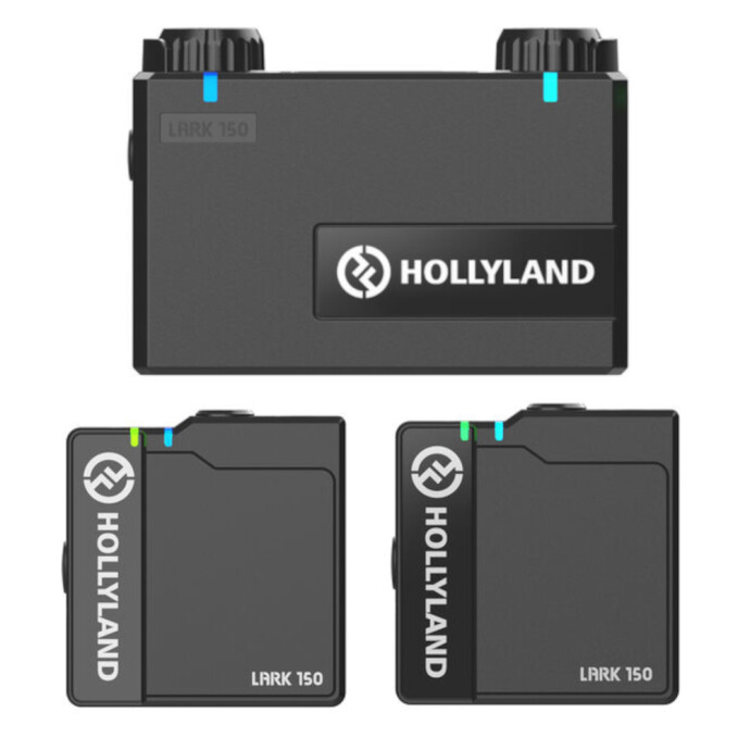 Hollyland Lark 150 2-Persons Wireless Microphone Black | Video