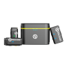 Hollyland Lark M1 Wireless Microphone System Duo - Cool Black