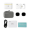 Hollyland Lark C1 Wireless Lavalier Microphone for iPhone Duo - Ivory White